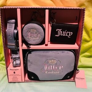 Juicy Couture Pink and Black Accessory Collection